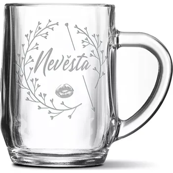 Sklenice Sablio Půllitr Nevěsta: 0,5