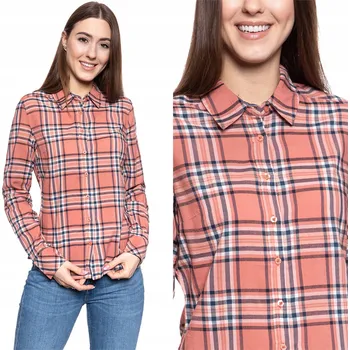 Mustang dámská košile s dlouhým rukávem, kostkovaná, vícebarevná Mustang Emma KC Basic, velikost 36