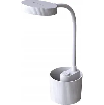 Lampička LED stolní lampa 5W s organizérem PURE ANGES bílá Forever Light