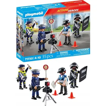 Stavebnice Playmobil Playmobil Sada figurek policistů 71730