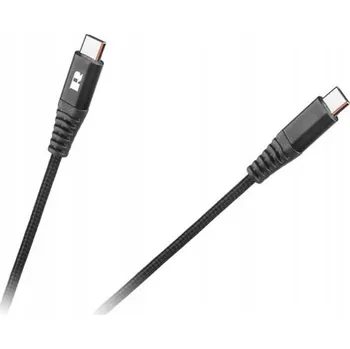 Datový kabel Kabel Rebel USB - USB typ C 1 m černý