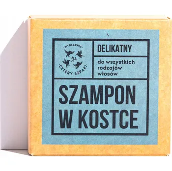 Šampon Mydlárna Čtyři Špačci, Jemný šampon v kostce 75 g