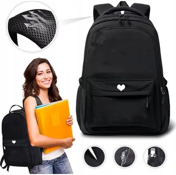 Školní batoh 100% školní batoh fialový