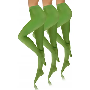 Dámské punčochy Sesto Senso Dámské Punčocháče 3 kusy 40 DEN, vel. 4, Světle zelená