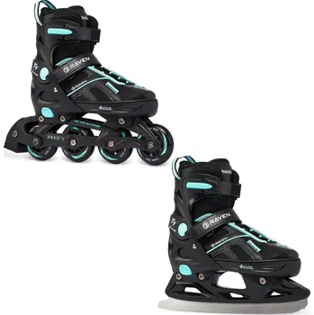 Kolečkové brusle RAVEN Nastavitelné kolečkové brusle RAVEN Pulse 2v1 40/43 MODRÁ|ČERNÁ