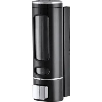 Dávkovač mýdla Ruční nástěnný dávkovač mýdla 400 ml, chrom/černý