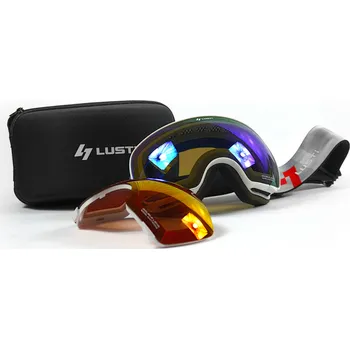 Lyžařské brýle Lusti HOOD WHITE