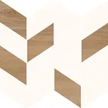 Cersanit Love You white half mosaic satin 29x29 (ND1034-001)