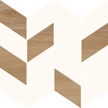 Obklad Cersanit Love You white half mosaic satin 29x29 (ND1034-001)