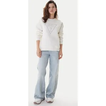 Dámská móda Guess Mikina W6RQ16 KB681 Écru Regular Fit XL