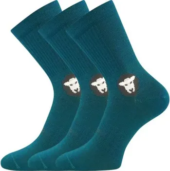 Pánské ponožky VoXX Barefootan 3 páry modré/zelené 43-46