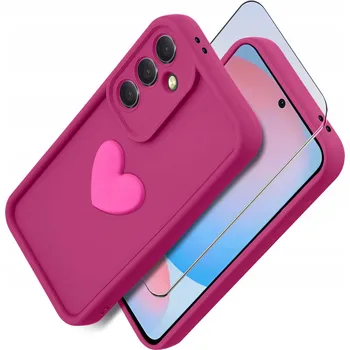 Pouzdro na mobilní telefon Zadní Kryt KrainaGSM pro Samsung Galaxy A56 růžový