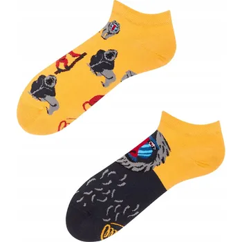 Pánské ponožky Kotníkové Ponožky MANY MORNINGS Pavián Low 39-42