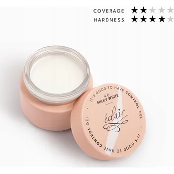 Lak na nehty CONTROL Gel 4.0 MILKY WHITE 15g - gel na nehty