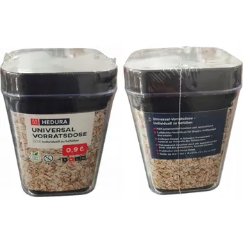 Dóza na potraviny HEDURA Nádoba na sypké potraviny 0,9 l