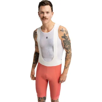 Cyklistické kalhoty SIROKO Pánské kraťasy pro gravelovou cyklistiku Rugged Tile Červená L ČERVENÁ