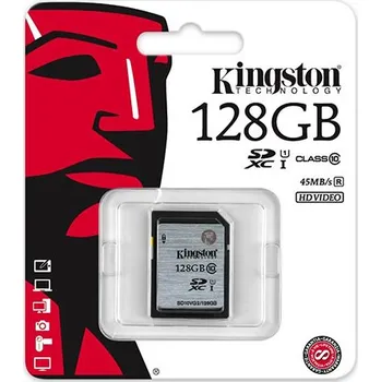 Paměťová karta Paměťová karta SDXC Kingston SD10VG2/128GB 128 GB