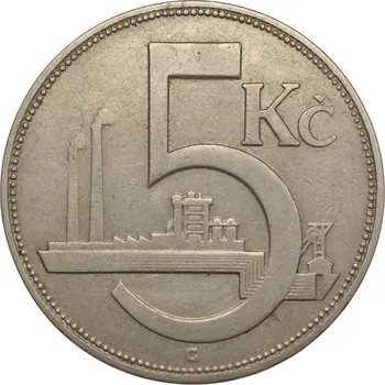 Tinktur.cz - Stříbrná mince 5 Korun 1925 G - 10.1 g