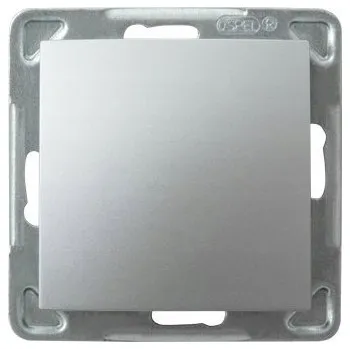 vypínač Vypínač jednoduchý, zápustný Ospel stříbrný ŁP-1Y/m/18