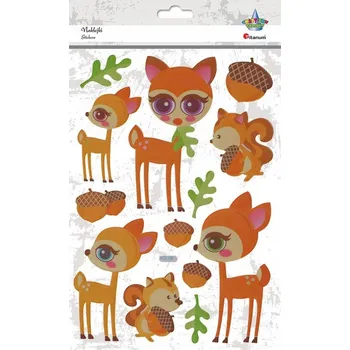 samolepka Konvexní Samolepky (puffy) Titanum 13 ks