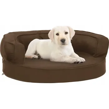 Pelíšek pro psa VidaXL pelíšek pro psa hnědá 60 cm x 42 cm