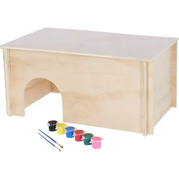 KERBL Pet Painting domek pro hlodavce 50x29x24cm - doprava zdarma od 2 000 Kč