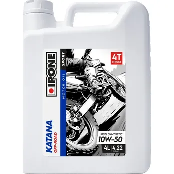 Motorový olej Motorový olej IPONE KATANA OFF ROAD 10W50 4L (ESTER, MA2)