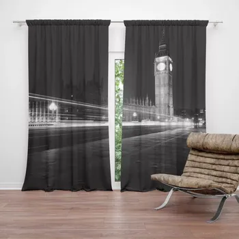 Závěs Sablio Závěs Westminsterský palác: 2ks 140x250cm