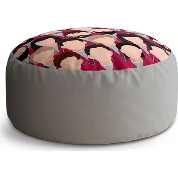 Taburet Sablio Taburet Circle Money heist Anonymní tváře: 38x48 cm