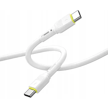 Datový kabel Kabel WIWU USB typ C - USB typ C 1,2 m bílý