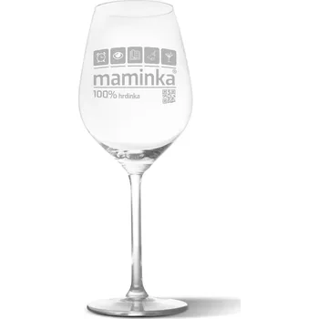 Víno Sablio Sklenička na víno Maminka: 49 cl