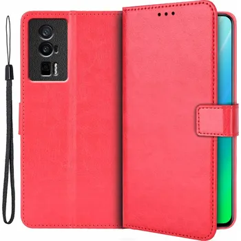 Pouzdro na mobilní telefon Pouzdro s klopou XGSM pro Xiaomi POCO F5 Pro červené