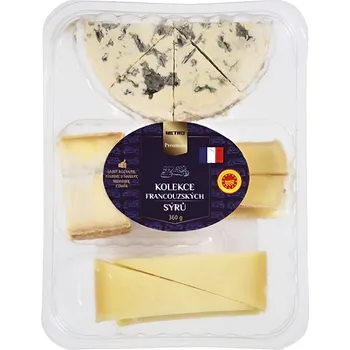 Metro Premium Kolekce francouzských sýrů 360g