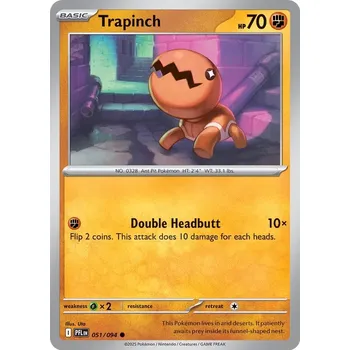 Volný čas Pokémon PFL 051/094 Trapinch - Phantasmal Flames Stav: Near Mint, Verze: NORMAL