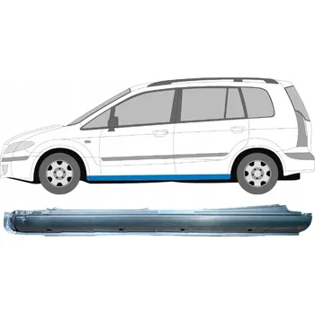 Prah karosérie Kompletní práh pro Mazda Premacy 1999-2005 / Levý (strana řidiče)