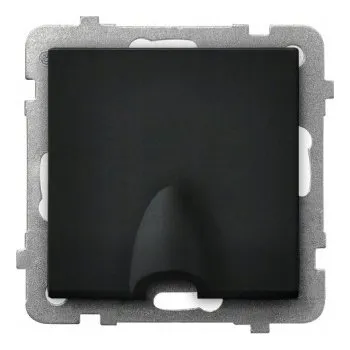 Elektrická zásuvka Kabelová přípojka OSPEL SONATA ČERNÁ GPPK-1R/M/33