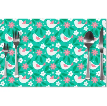 prostírání Sablio Prostírání Květiny a ptáčci: 40x30cm