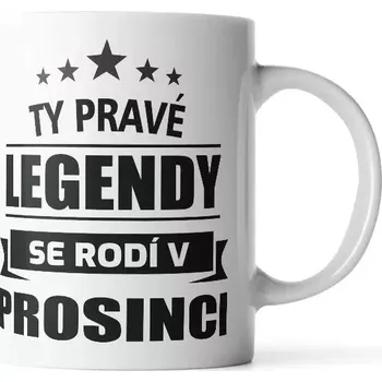 Sablio Hrnek Ty pravé legendy se rodí v prosinci - 200 ml - espresso