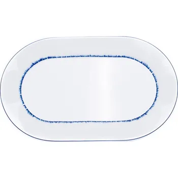 Thun 1794 Mísa oválná Tom, 38 cm, porcelán, rozpitá modř, Thun