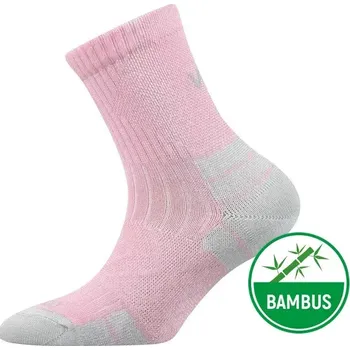 Dětská móda Dětské bambusové ponožky Belkinik - 25-29 / světle růžová