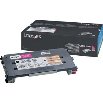 Počítač Toner Lexmark C500, X500, červená, 0C500H2MG, return, originál