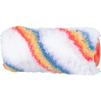 Malířský váleček STREND PRO Váleček malířský Acrylic mini, duhový, 100 mm, 30/6 mm