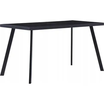 Jídelní stůl Jídelní stůl, černý, 140x70x75 cm, tvrzené sklo