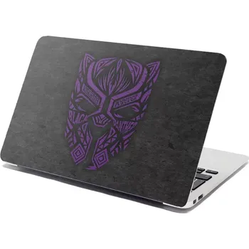 samolepka Sablio Samolepka na notebook BLACK PANTHER wakanda forever Fialový - 29x20 cm