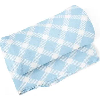 deka Sablio Deka Modrobílé čtverce - 190x140 cm