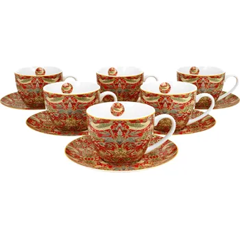 Duo JAHODA Šálek porcelán 0 ml 6 ks