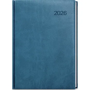 Diář Baloušek Tisk - David - Vivella - denní diář 2026, petrolejový, A5