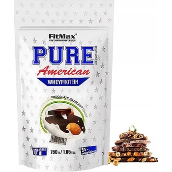Protein FITMAX PURE AMERICAN WHEY DOPLNĚK STRAVY WPC 750g PŘÍCHUŤ: ČOKOLÁDA - OŘECH