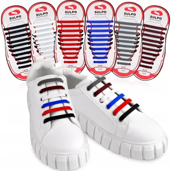 Tkaničky do bot Sulpo tkaničky do bot vícebarevné o délce 133,4 cm