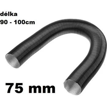 Příslušenství pro vzduchotechniku XL-AIRDD Potrubi na rozvod vzduchu 75mm, 90-100cm